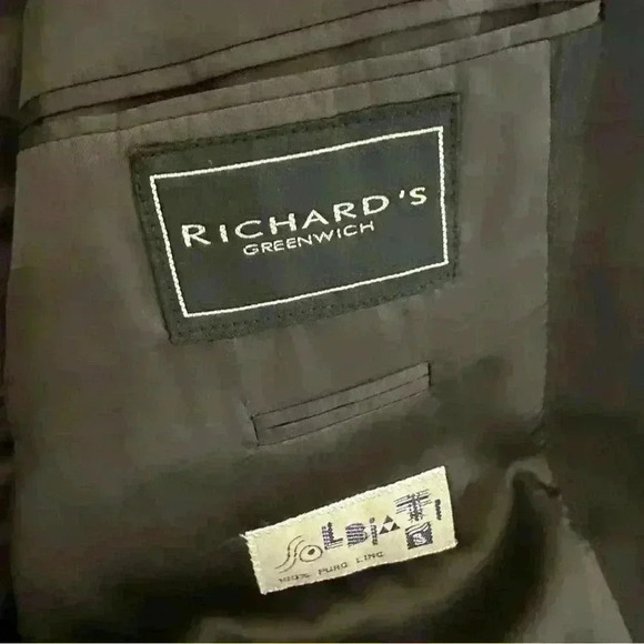 Boss Hugo Boss Designer Blazer Suit Jacket 100% Linen 42R - Picture 5 of 6